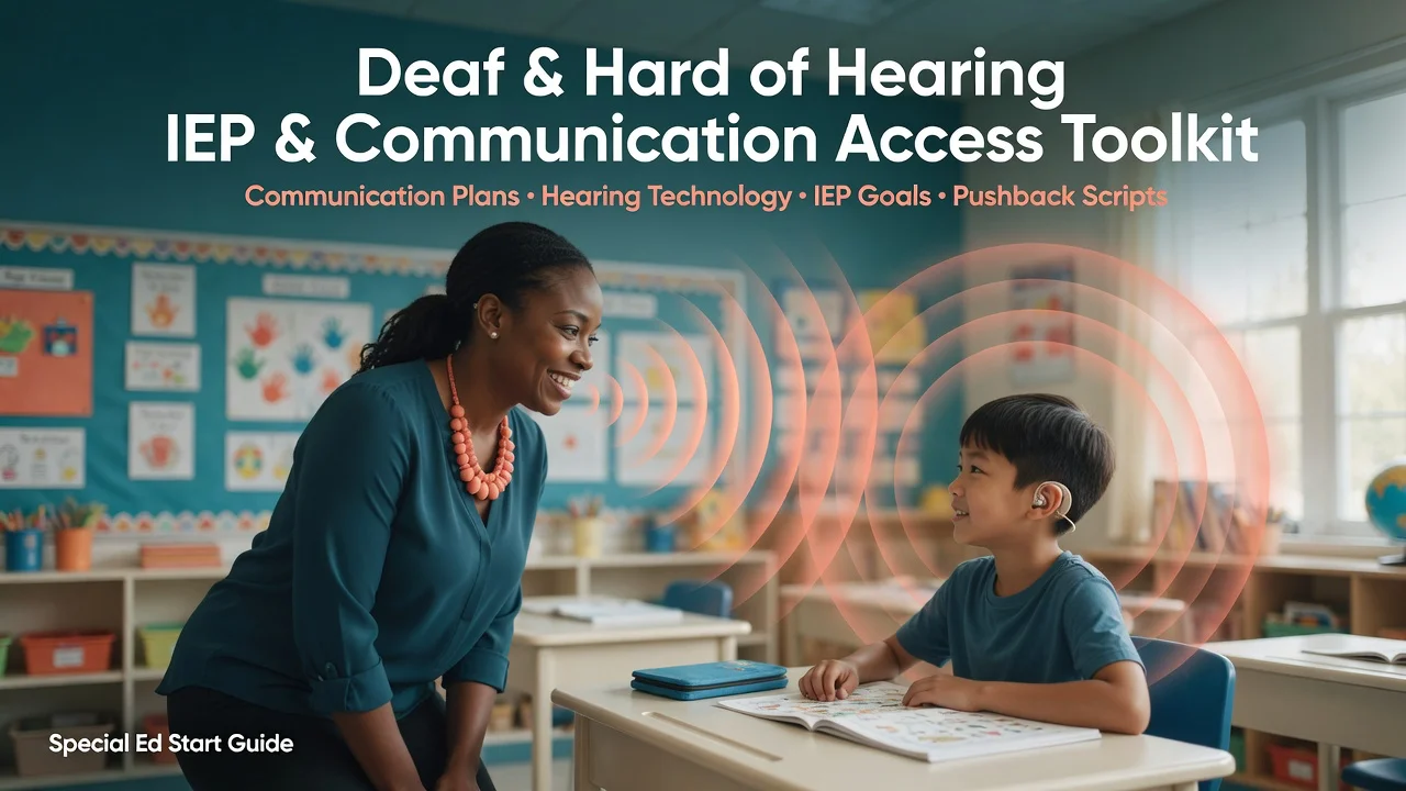 DHH IEP Toolkit — Full Communication Access, Not Just a Front-Row Seat