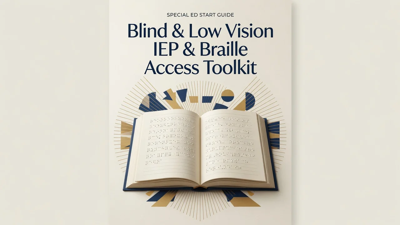Visual Processing Deficit Cortical Visual Impairment School Accommodations | Special Ed Start Guide