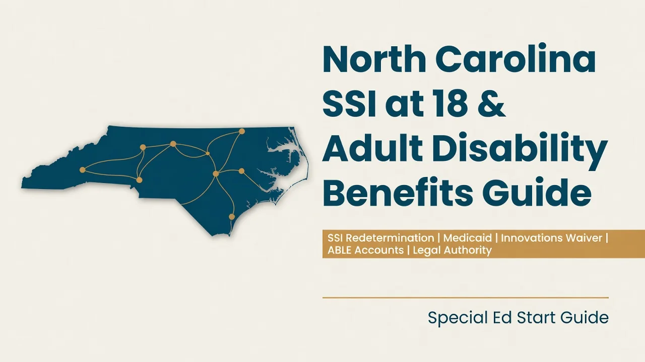 North Carolina Adult Disability Benefits Checklist: Turning 18 ...