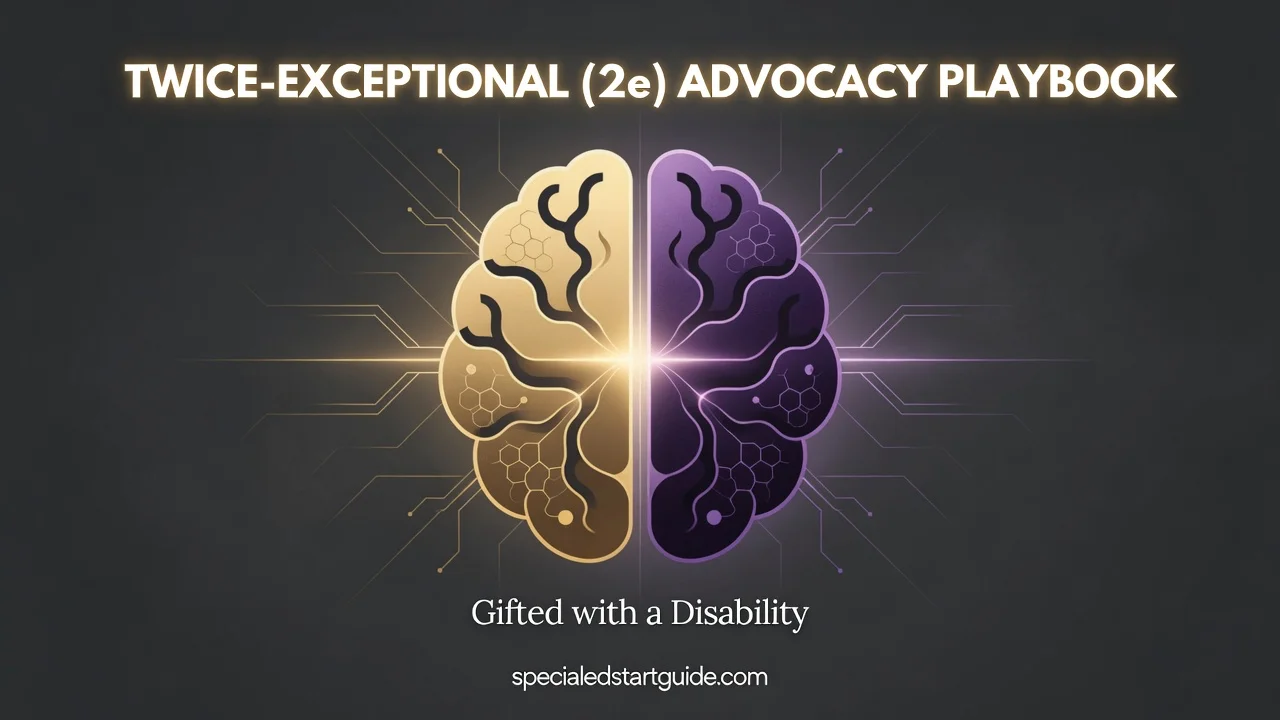 Twice-Exceptional Advocacy Playbook — Gifted with a Disability