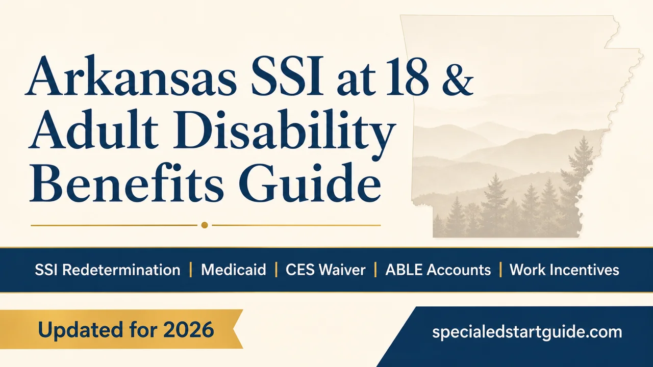 Arkansas SSI at 18 & Adult Disability Benefits — Navigate the Transition