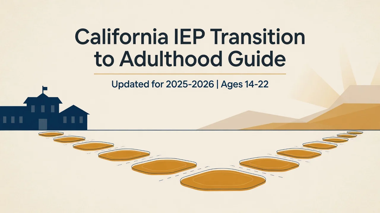 California IEP Transition Guide — Navigate the Age-22 Handoff