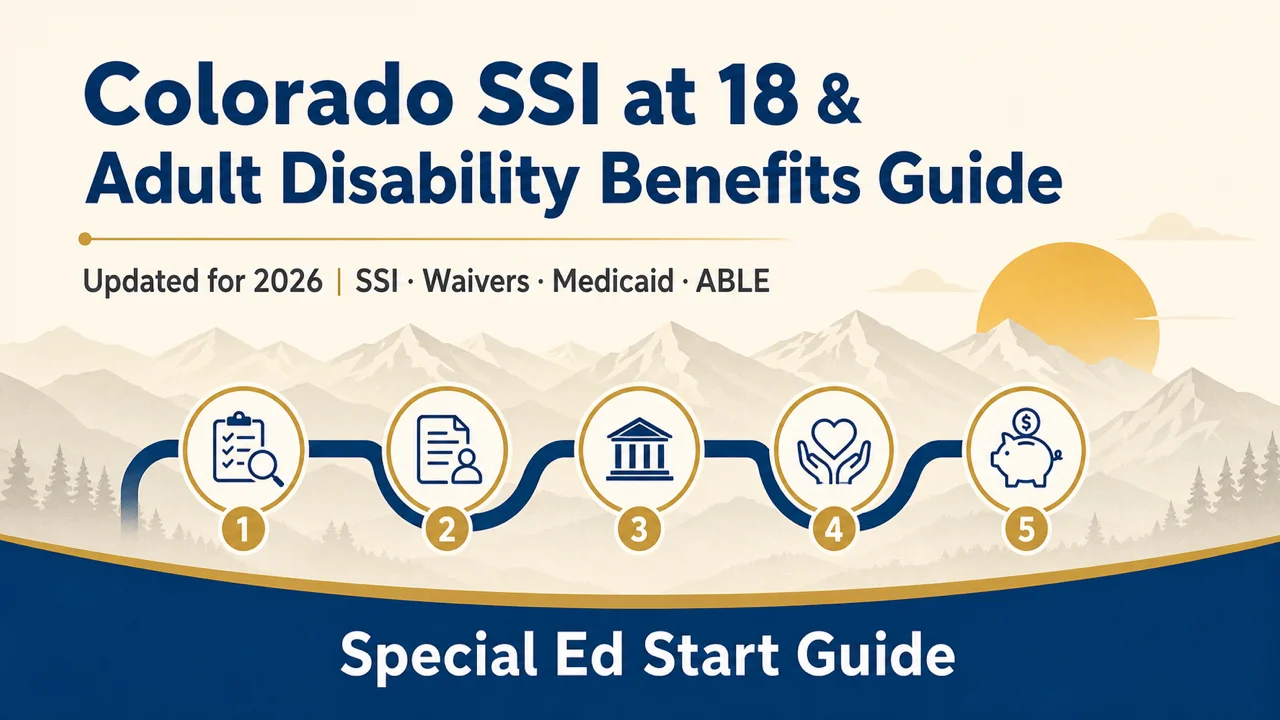 Colorado SSI at 18 & Adult Benefits — Master the Transition