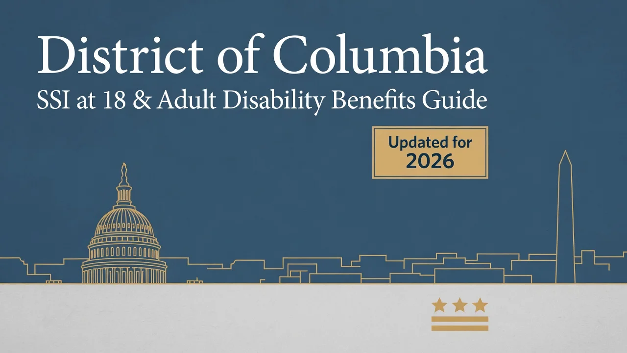 DC Adult Disability Benefits Guide — Navigate SSI, Medicaid & DDA