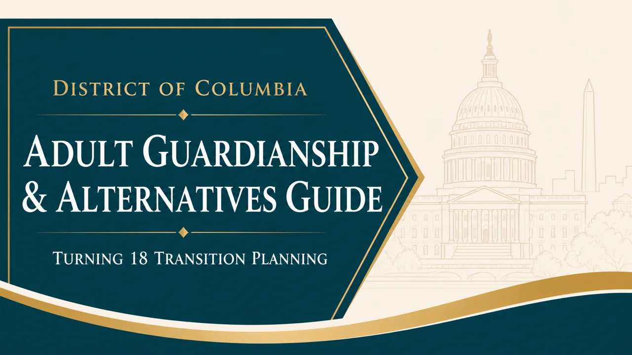 D.C. Adult Guardianship & Alternatives — Dignity-First Transition Planning