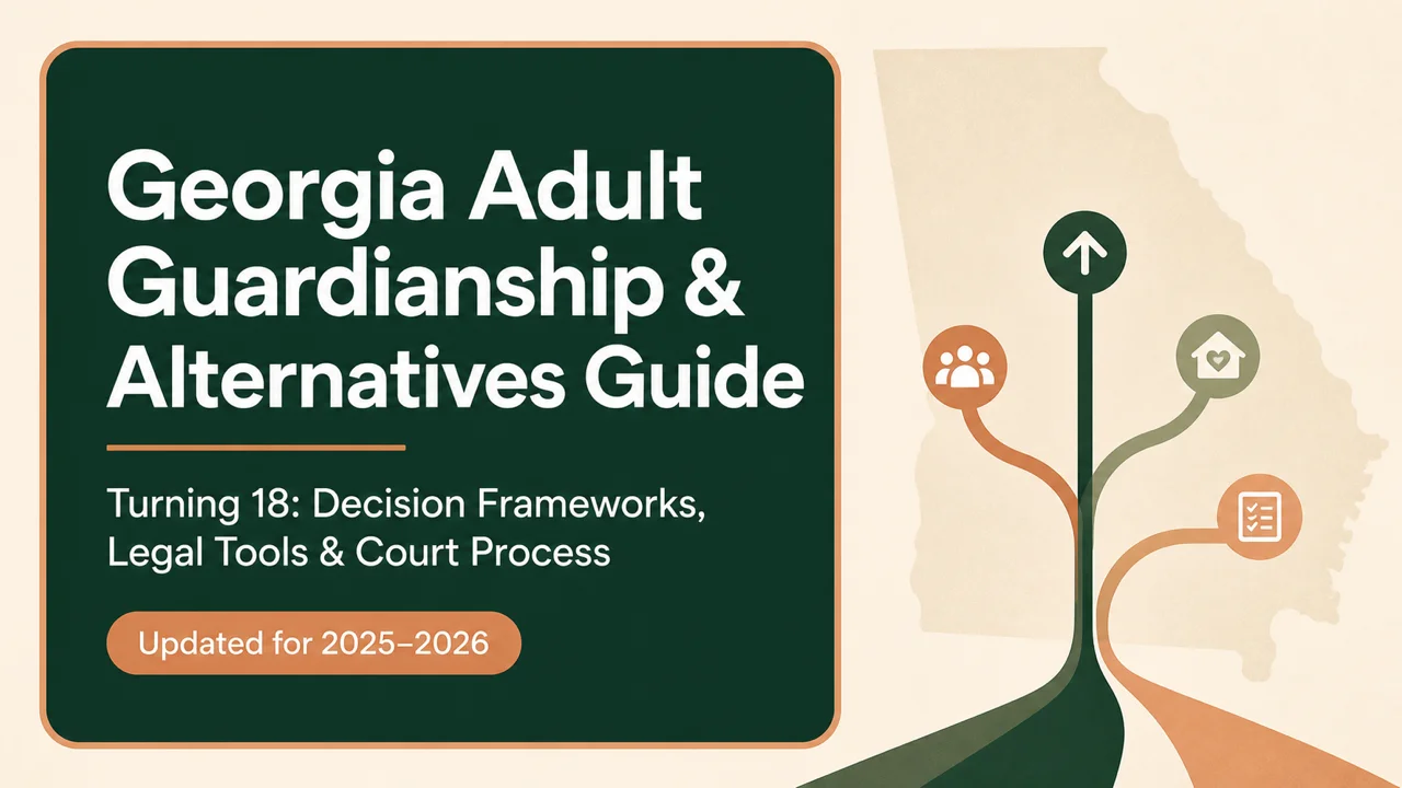 Georgia Adult Guardianship & Alternatives Guide — Plan Before 18