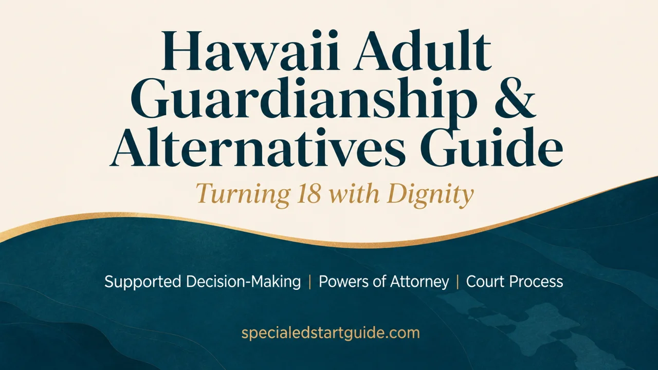 Hawaii Guardianship & Alternatives Guide — Turning 18 with Dignity
