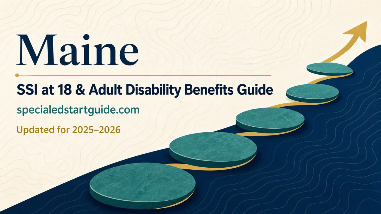 Maine SSI at 18 & Adult Benefits — Every Agency, One Sequence