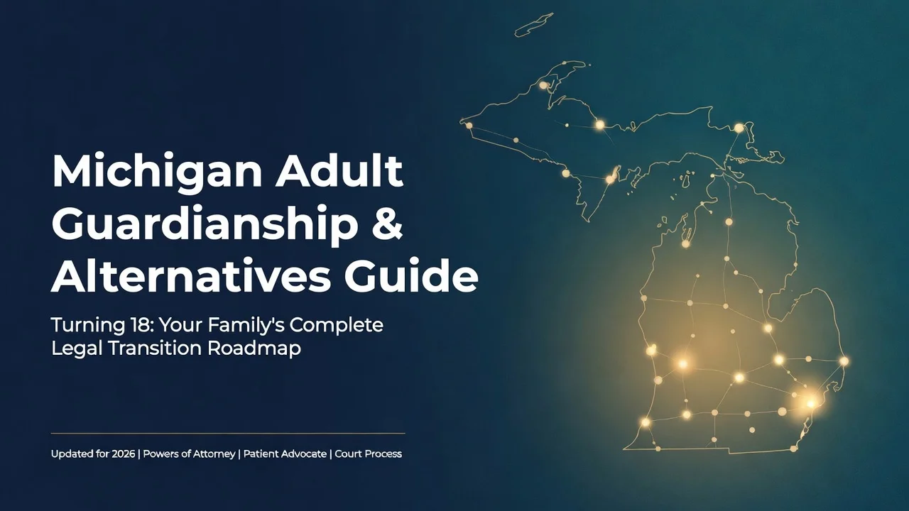 Michigan Guardianship & Alternatives — Turning 18 Decision Guide