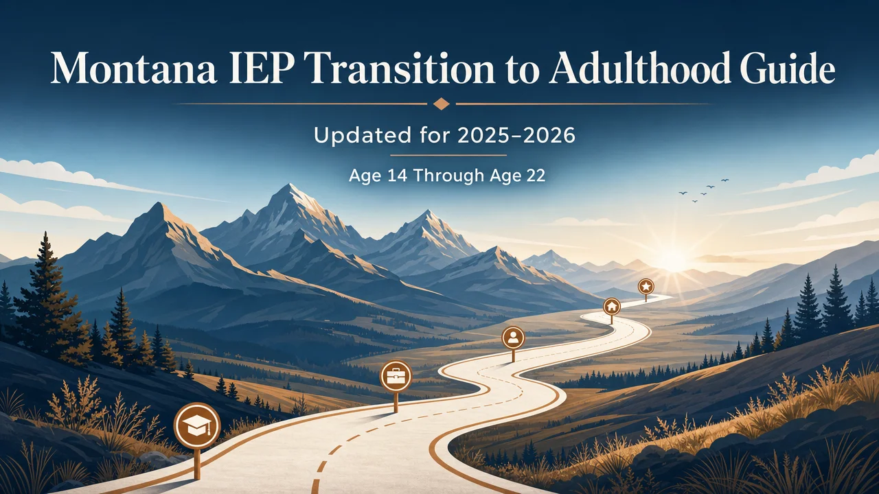 Montana IEP Transition Guide — Age 14 to Adulthood, Step by Step