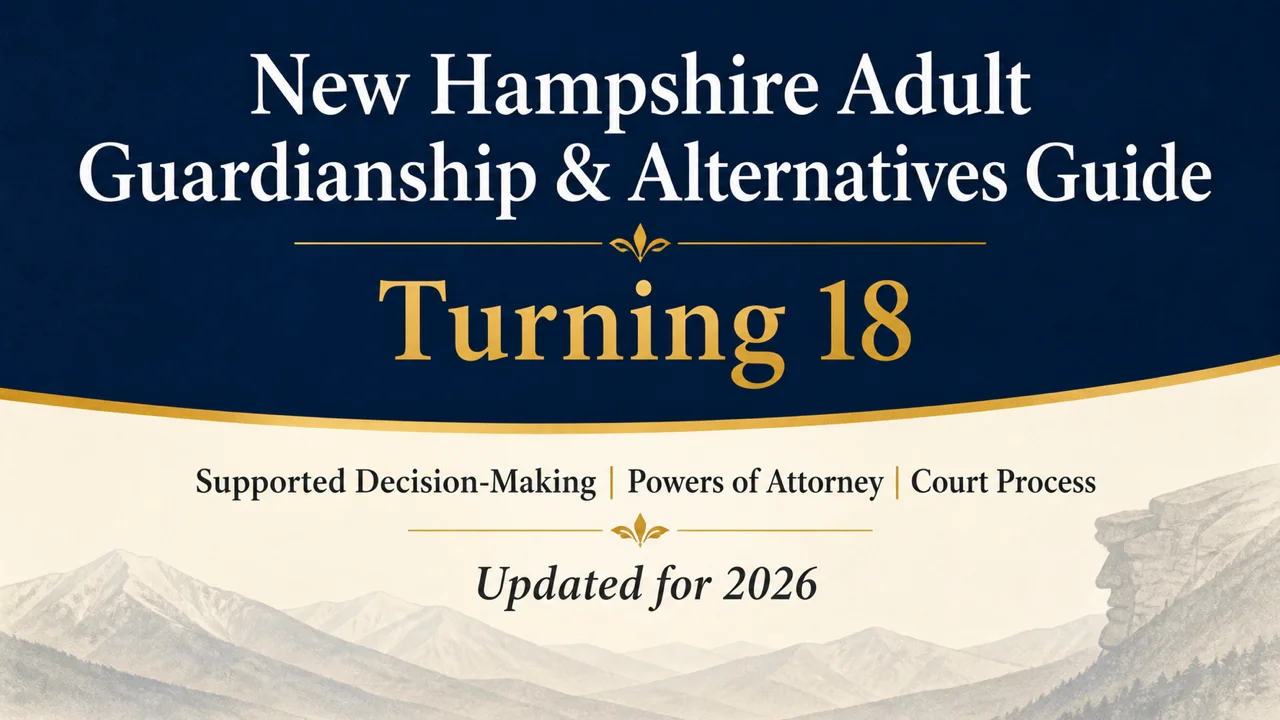 New Hampshire Guardianship & Alternatives — The Turning-18 Transition