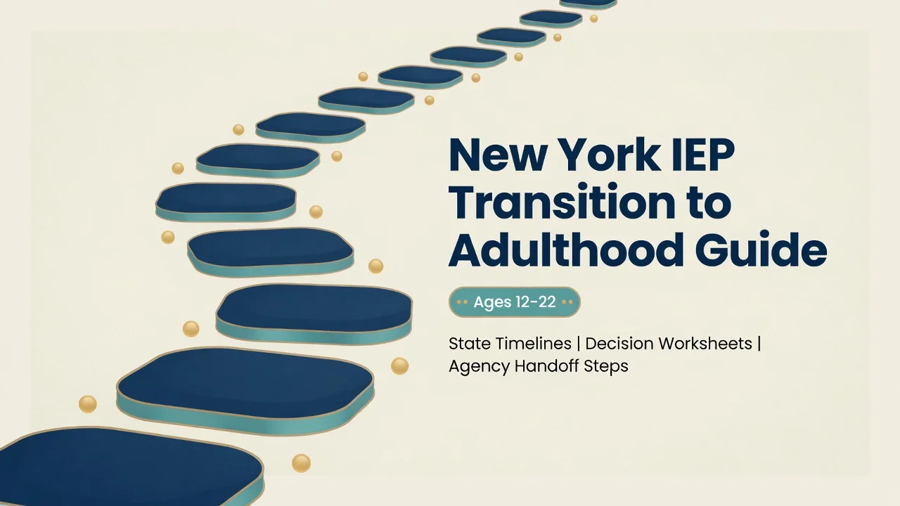 New York IEP Transition Guide — Age 12 to 22 Roadmap