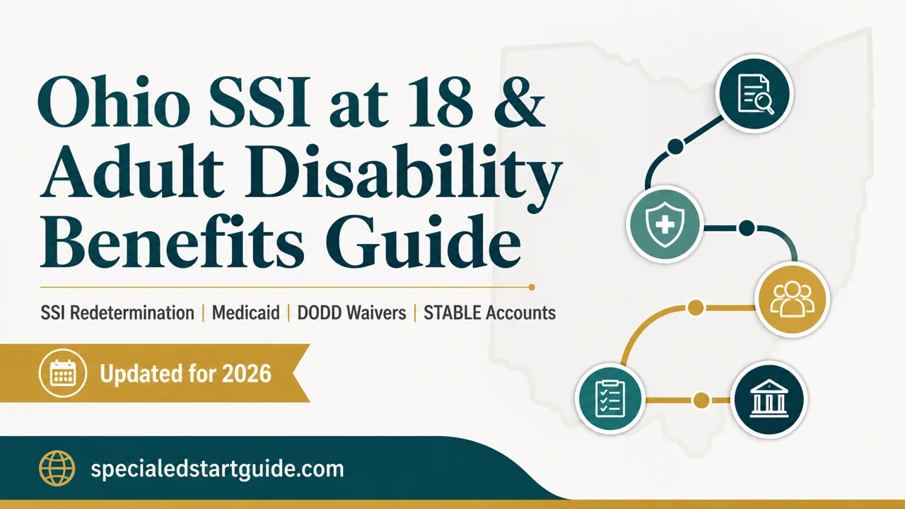 Ohio SSI at 18 & Adult Benefits — Navigate DODD, Medicaid, and STABLE
