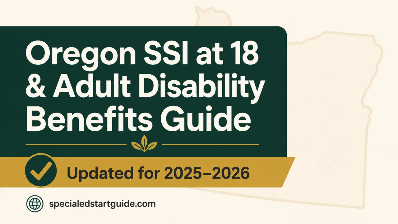 Oregon SSI at 18 & Adult Benefits — Navigate Every Agency in Order