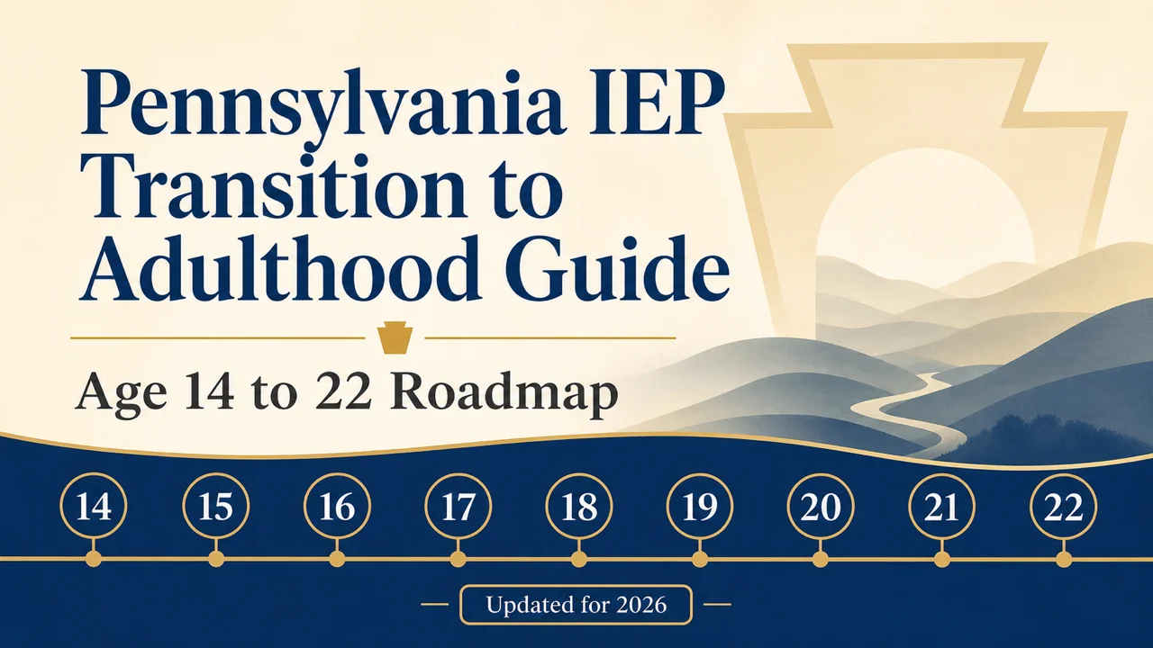 Pennsylvania IEP Transition Guide — Age 14 to 22 Roadmap