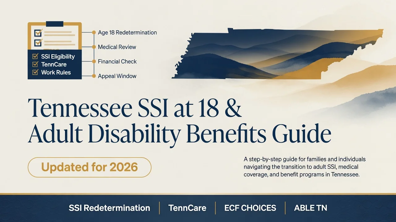 Tennessee SSI at 18 & Adult Benefits — One Sequenced Plan