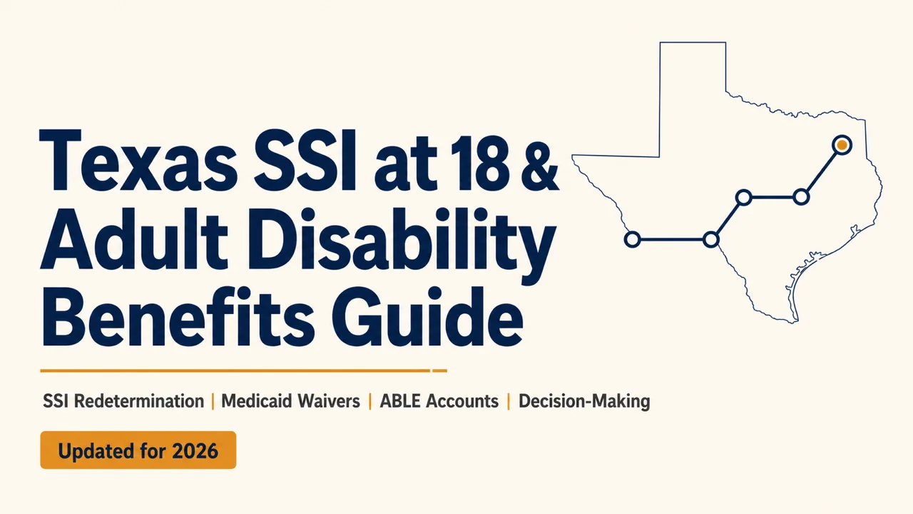 Texas SSI at 18 & Adult Disability Benefits — Navigate the Transition