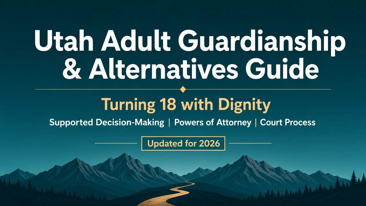 Utah Guardianship & Alternatives Guide — Turning 18 with Dignity
