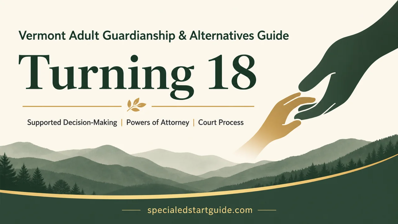 Vermont Adult Guardianship & Alternatives — Turning 18