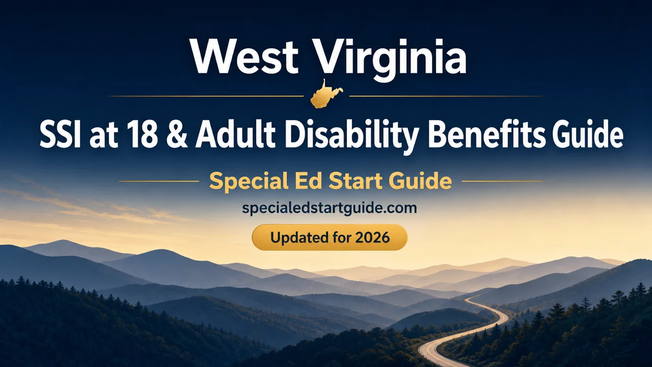 West Virginia SSI at 18 & Adult Benefits — Navigate the Transition