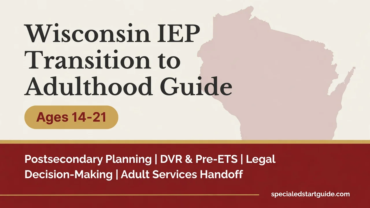Wisconsin IEP Transition Guide — Age 14 Through the School-Term Exit at 21