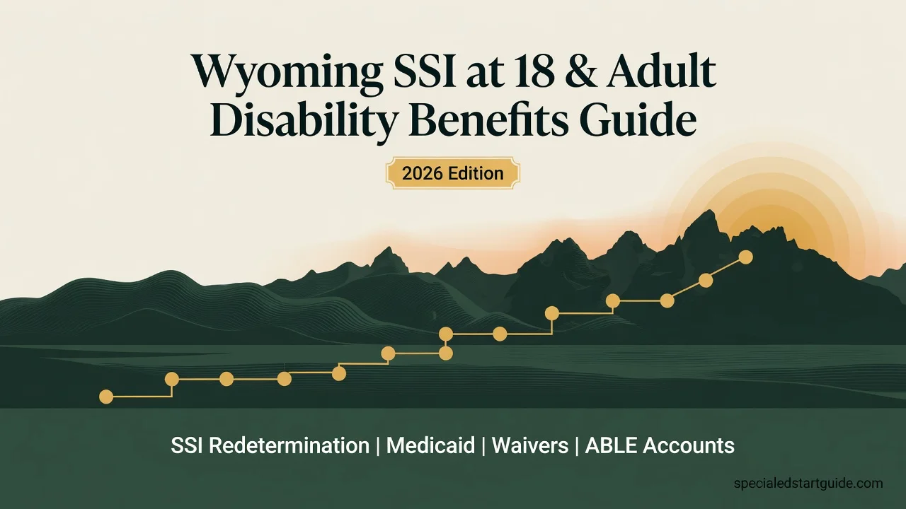 Wyoming SSI at 18 & Adult Benefits — Navigate the Transition